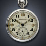 JAEGER-LECOULTRE, STAINLESS STEEL MILITARY OPENFACE POCKET WATCH 'G.S.T.P.' - photo 1