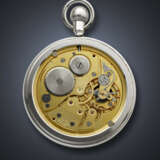 JAEGER-LECOULTRE, STAINLESS STEEL MILITARY OPENFACE POCKET WATCH 'G.S.T.P.' - photo 3