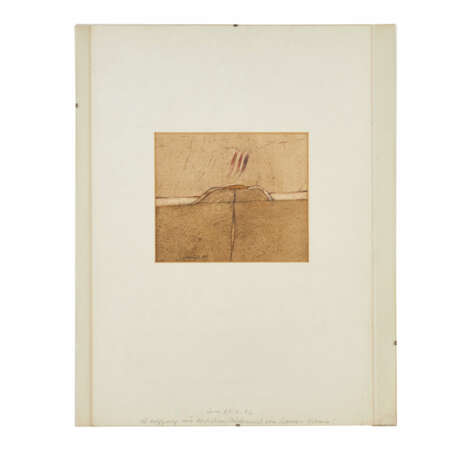 SCHREINER, HANS (geb. 1930), "Abstrakte Landschaftskomposition", - photo 2