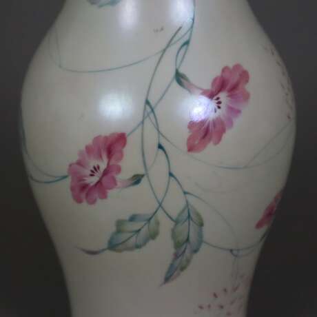 Balustervase - Rosenthal, Porzellan mit matter cre… - Foto 4