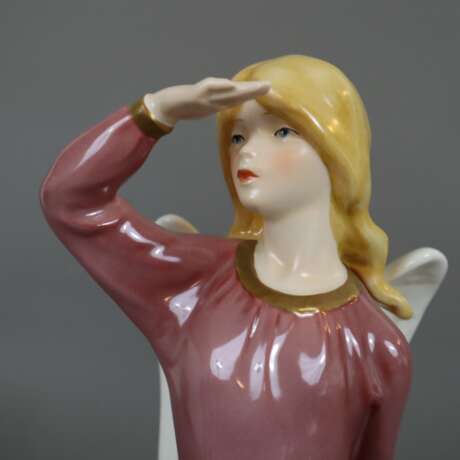 Figur "Engel" - Goebel, Keramik, polychrom bemalt,… - Foto 2