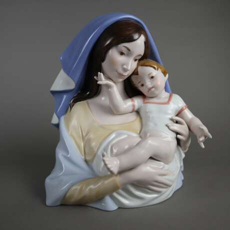 Porzellanskulptur Madonna mit Kind - Goebel, Entwu… - photo 1