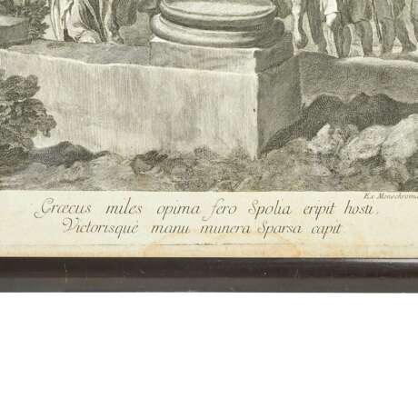 POLANZANI, FELIX (Graphiker 18. Jahrhundert), "Aurea gemmifers gravidantur vasa cotollis...", - фото 4