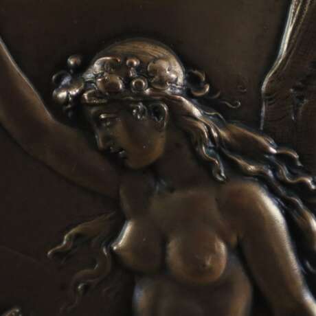 Paar Jugendstil-Reliefbilder mit mythologischen Sz… - Foto 6
