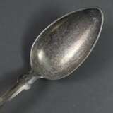 Satz von 6 Suppenlöffeln - um 1900, 800er Silber,… - photo 3