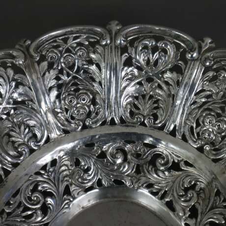 Korbschale im Barockstil - 800er Silber, ovale For… - photo 5