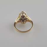 Diamant-Rubin-Ring - Gelbgold 585/000, gestempelt… - Foto 4