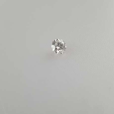 Natürlicher Diamant von 0,50 ct. mit Lasersignatur… - фото 3