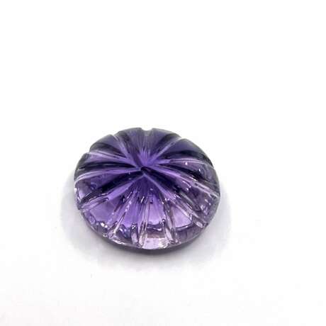 Loser Amethyst - 18,85 ct., oval, fein geschliffen… - Foto 2