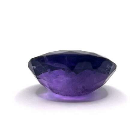 Loser Amethyst - 5,59 ct., Ovalschliff, leuchtend… - Foto 4