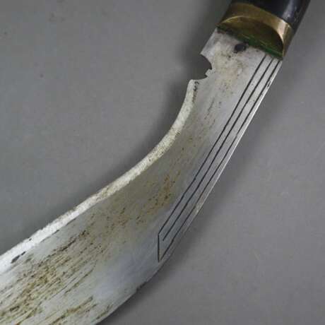 Khukuri / Kukri-Messer mit verzierter Scheide - Me… - Foto 3
