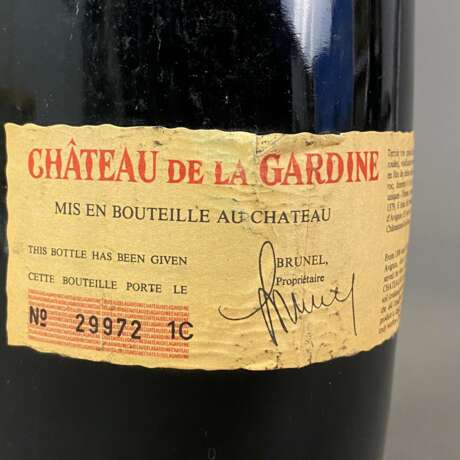 Weinkonvolut - 4 Flaschen Château de la Gardine, C… - Foto 2