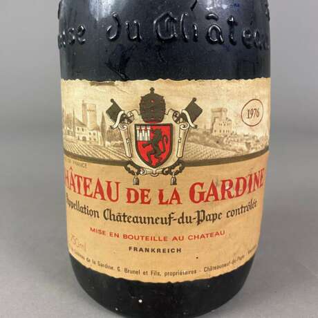 Weinkonvolut - 4 Flaschen Château de la Gardine, C… - фото 6