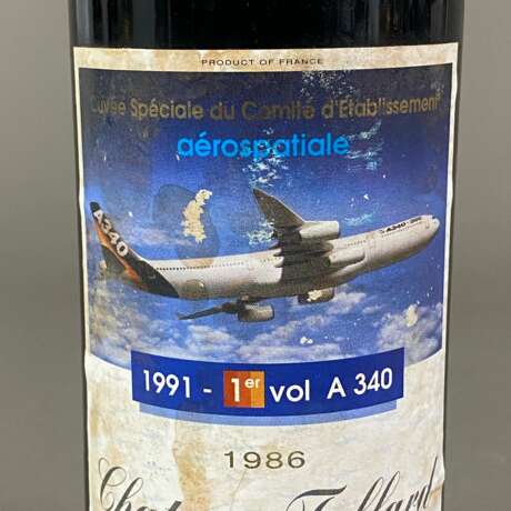 Weinkonvolut - 5 Flaschen 1986 1988 Château Taffar… - фото 4