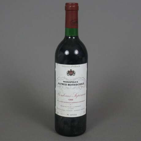 Wein - 1988 Monopoles Alfred Rothschild, Bordeaux… - фото 1