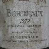 Wein - 1979 Ph. Gerbaud, Bordeaux , France, Füllst… - photo 5