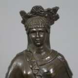 Figurine einer antiken Priesterin - Bronze, braun… - фото 3