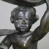 Bronzefigur - vollrunde Darstellung eines Puttos m… - Foto 4