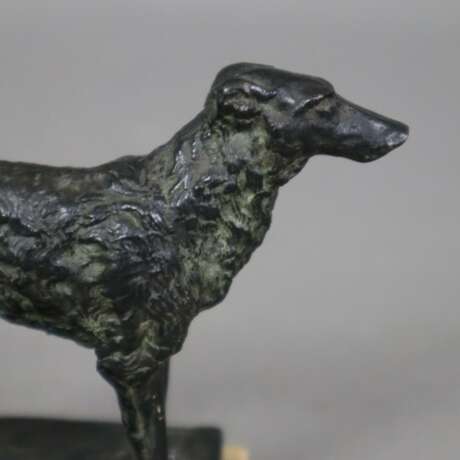 Dreux, Paul Édouard (1855-1947) - Windhund, Bronze… - photo 3