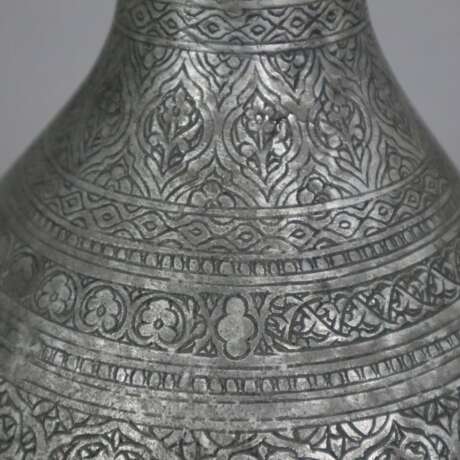 Vase - indopersisch, Kupfer versilbert / verzinnt?… - photo 5