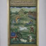 Konvolut indische (Miniatur-)Malereien - fünf unte… - Foto 7