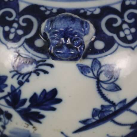 Blau-weiße Balustervase - China, späte Qing-Dynast… - photo 5