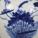 Blau-weiße Balustervase - China, späte Qing-Dynast… - photo 6