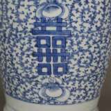 Blau-weiße Bodenvase - China, späte Qing-Dynastie,… - photo 11