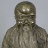 Figürliche Bronze „Shoulao“ - China, ausgehende Qi… - photo 5