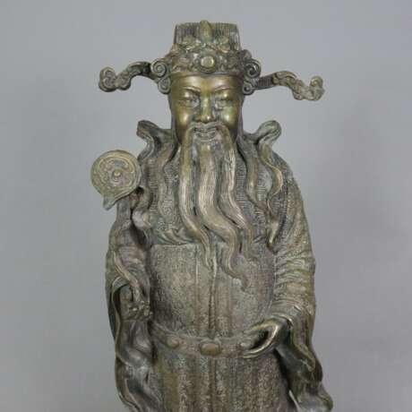 Figürliche Bronze „Lu“ - China, ausgehende Qing-Dy… - Foto 4