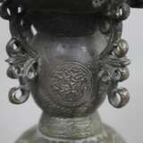 Räuchergefäß - China, Bronze, halbkugeliger Räuche… - Foto 2