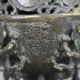 Räuchergefäß - China, Bronze, halbkugeliger Räuche… - Foto 8