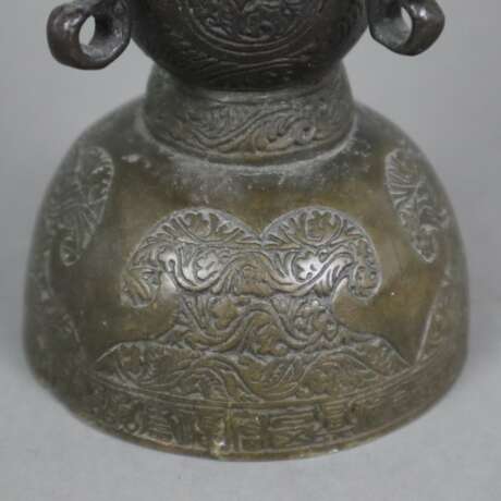 Räuchergefäß - China, Bronze, halbkugeliger Räuche… - Foto 12