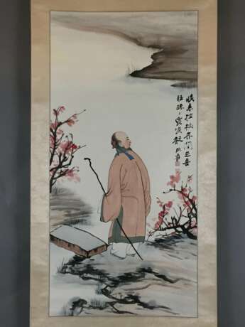 Chinesisches Rollbild - nach Zhang Daqian (1899-19… - Foto 1