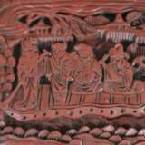 Schnitzlack-Deckeldose - China, Qing-Dynastie, Auß… - photo 3