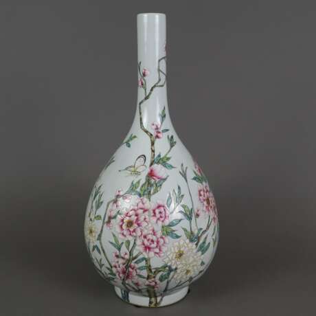 Famille Rose-Vase - China, "Yu hu chun ping"-Typus… - фото 1