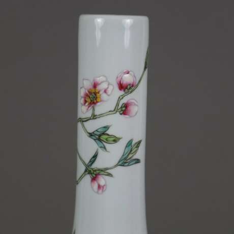 Famille Rose-Vase - China, "Yu hu chun ping"-Typus… - Foto 2