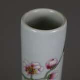 Famille Rose-Vase - China, "Yu hu chun ping"-Typus… - фото 3