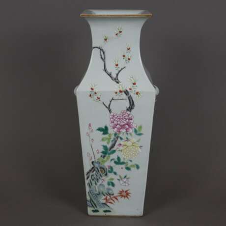 Famille rose-Vase - China, späte Qing-Dynastie, Vi… - Foto 1