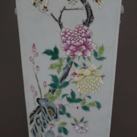 Famille rose-Vase - China, späte Qing-Dynastie, Vi… - фото 7