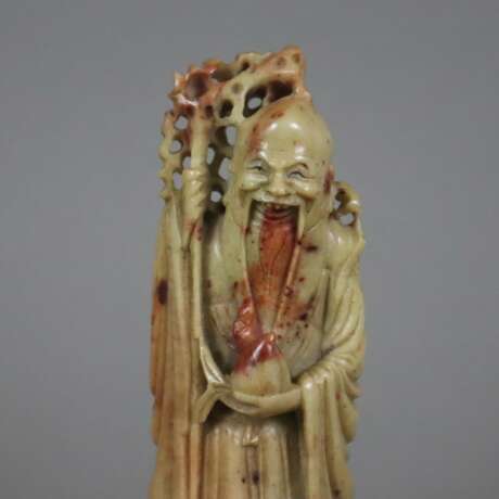 Steinfigurine des Unsterblichen Shoulao - China, a… - photo 2