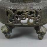 Räuchergefäß - China, Bronze, filigran gestaltete… - photo 9