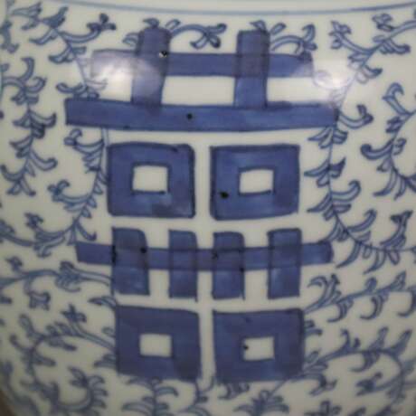 Blau-weißer Deckeltopf - China, ausgehende Qing-Dy… - photo 5
