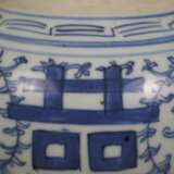 Blau-weißer Deckeltopf - China, ausgehende Qing-Dy… - photo 6