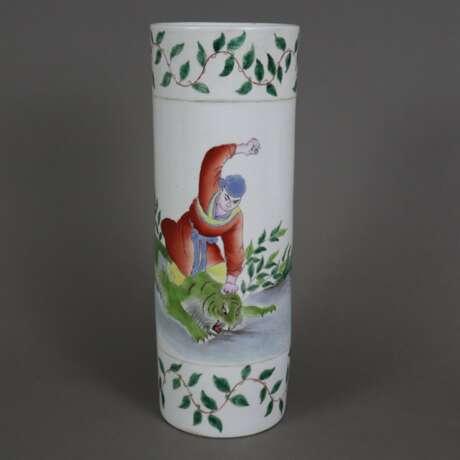 Hutständer - Porzellan, China, zylindrische Form,… - photo 1