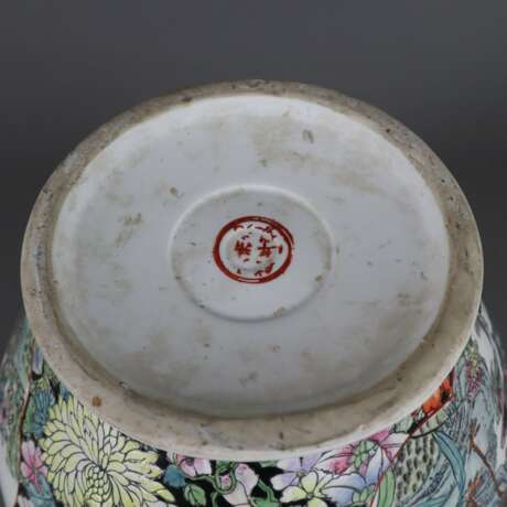 Deckelvase - Porzellan, China, konvex gewölbter Ko… - photo 4