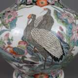 Deckelvase - Porzellan, China, konvex gewölbter Ko… - Foto 8