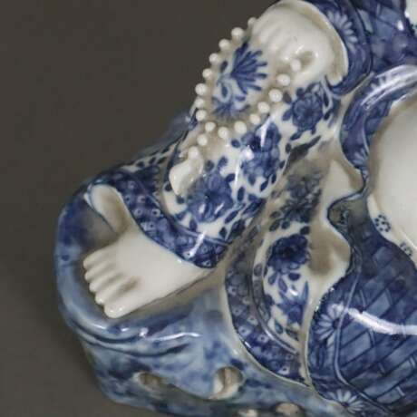 Budai-Figur - China 20. Jh., Porzellan, in liegend… - Foto 4