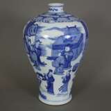 Meipingvase - China, 20. Jh., bauchige Vase aus we… - Foto 1