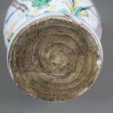 Vase - China 20.Jh., Porzellan bemalt in Unterglas… - photo 3